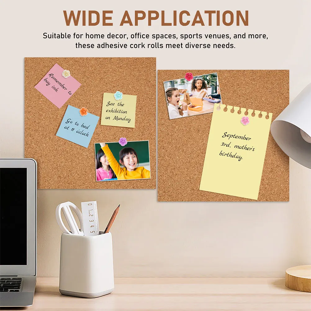 Самоклеящийся пробковый рулон 20 см x 200 см x 1 мм - Фотография_3