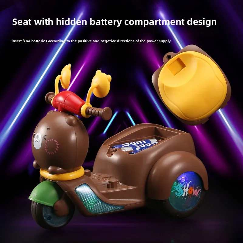 Электрический трюковый трехколесный - Фотография_3