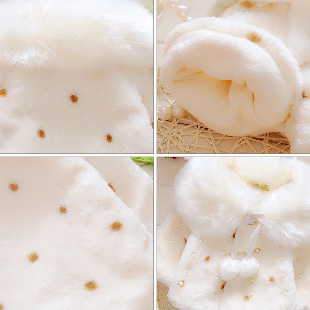 Зимняя накидка для маленьких девочек - Фотография_3