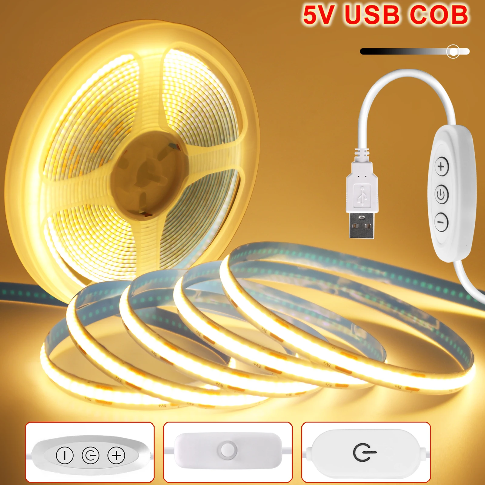 Приглушаемая светодиодная лента cob