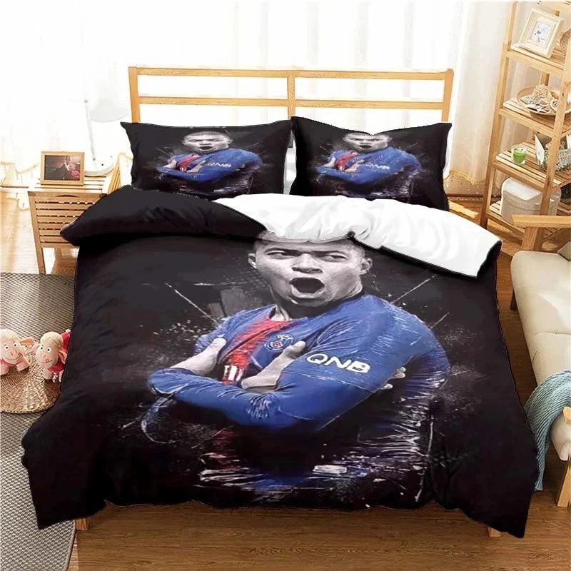 Комплект постельного белья football star kylian no - Фотография_6