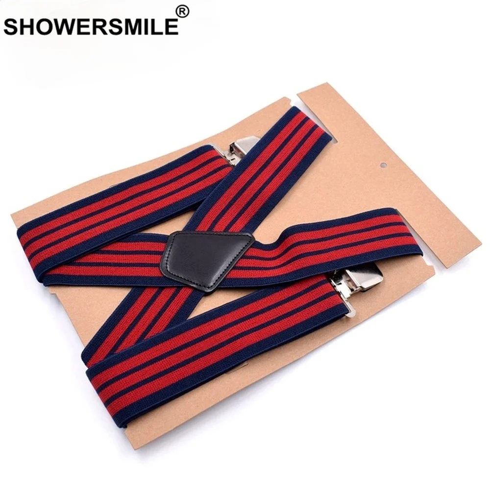 Showersmile, широкие подтяжки 5 см - Фотография_2