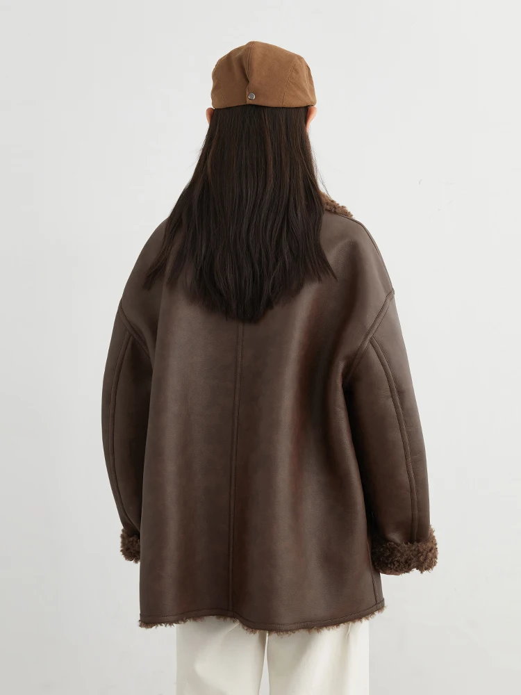 Chic ven женская куртка из искусственной кожи - Фотография_6