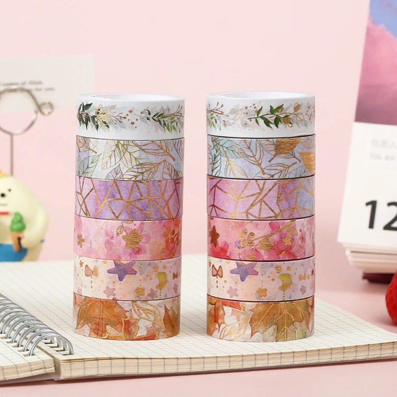 6 рулонов лент sakura washi - Фотография_2