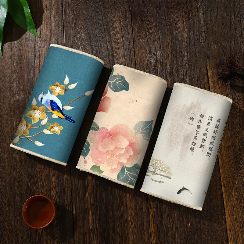 Утолщенное чайное полотенце 17*35 см из оленьей кожи - Фотография_2