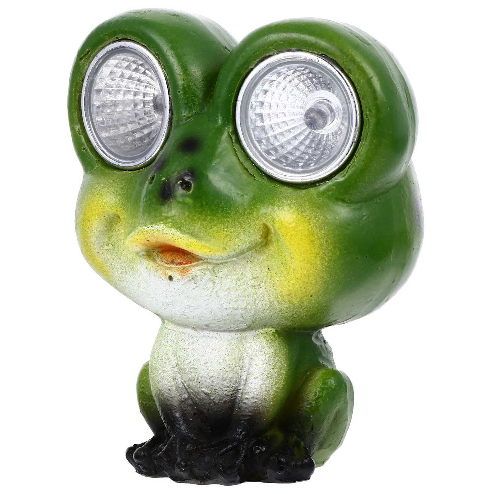 Садовый декор, лампа в виде лягушек на солнечной энергии - Фотография_5