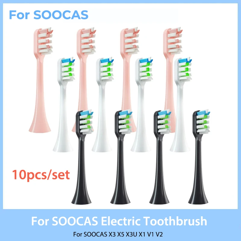 Сменные насадки для xiaomi soocas x3 x5 v1 x3u 5-10 шт.