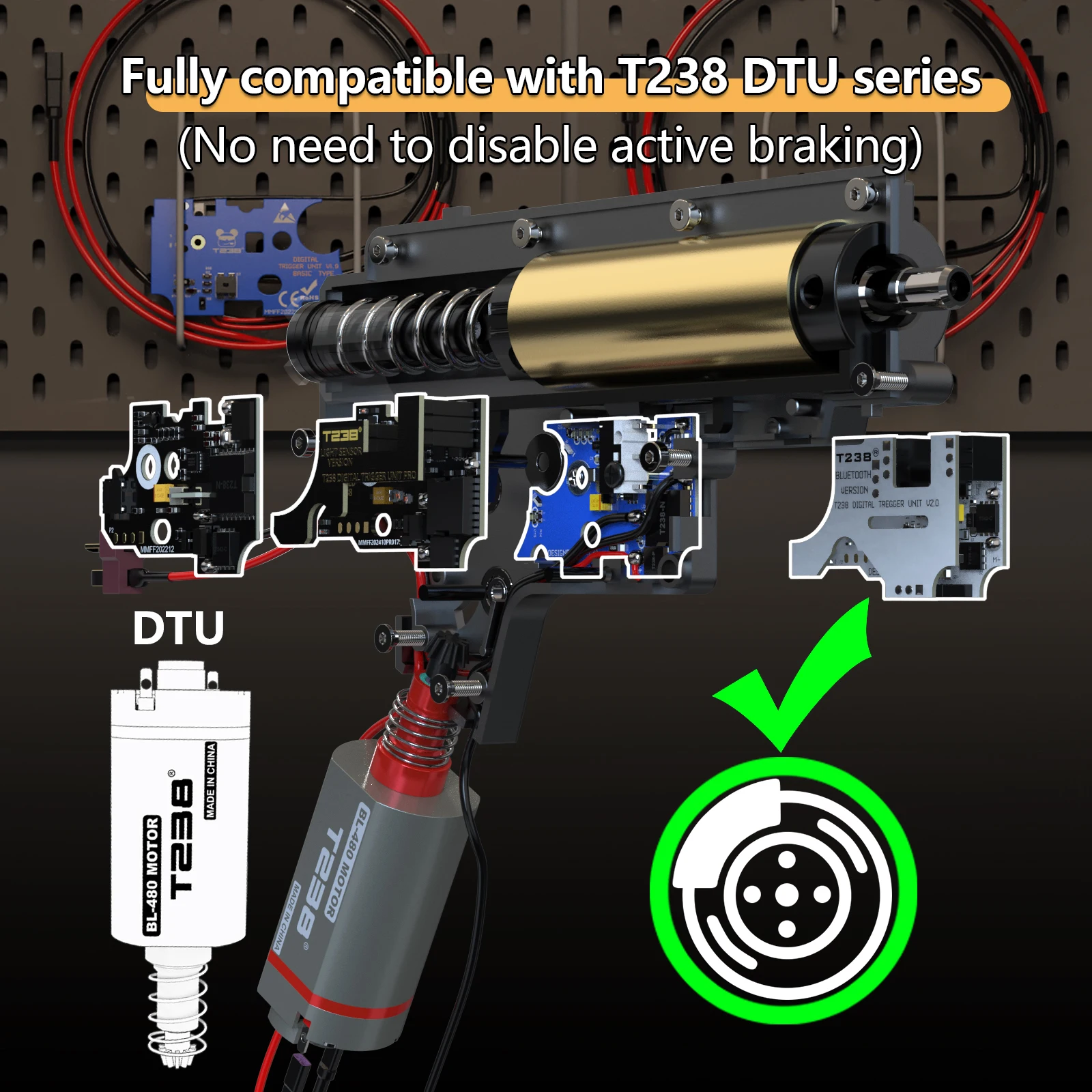 T238 bl-480 регулируемый бесщеточный - Фотография_4