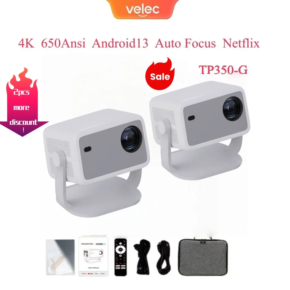 Проектор velec tp350 650 ansi 4k - Фотография_3