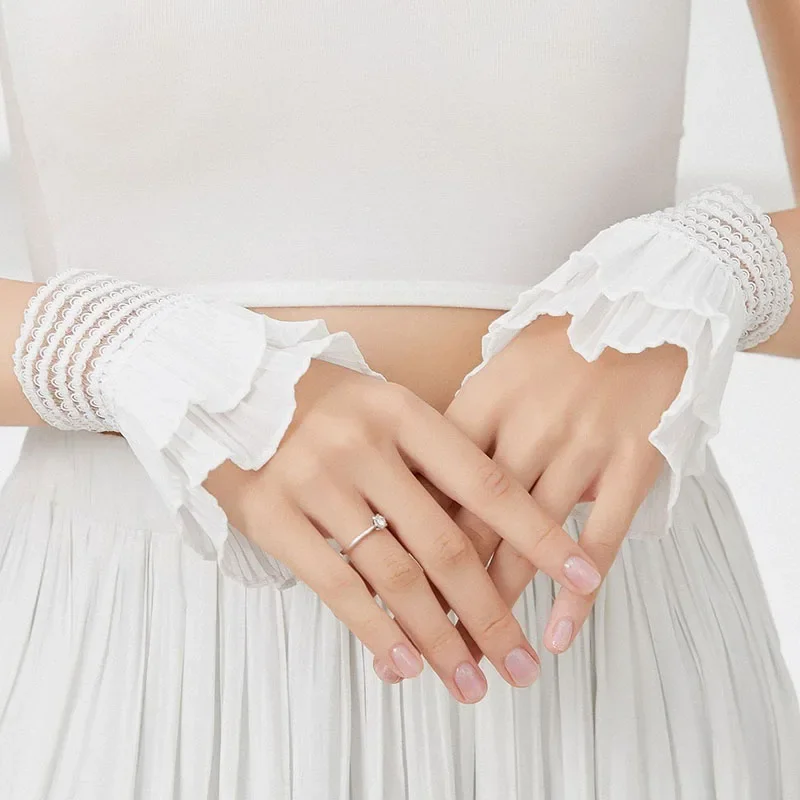 Весенний съемный свитер с искусственными рукавами - Фотография_3