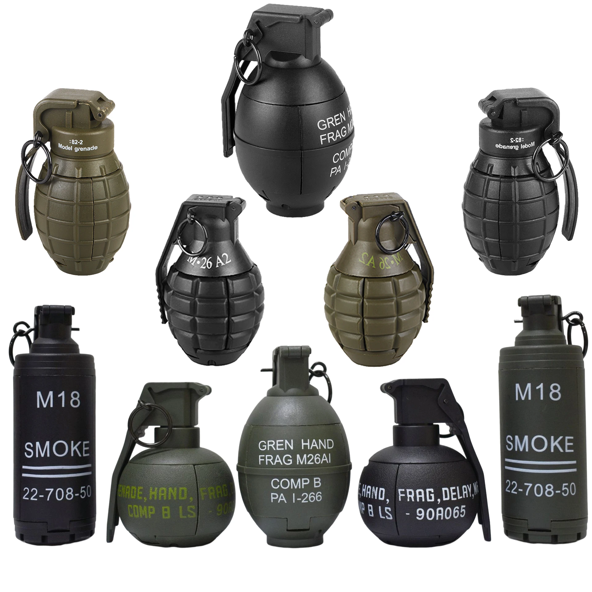 Тактическая модель дымовой гранаты m67