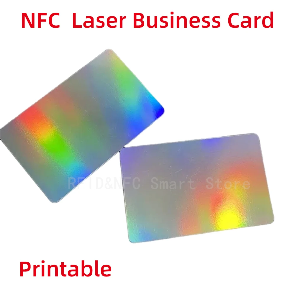 Nfc лазерные визитные карточки материал пвх 13 - Фотография_4