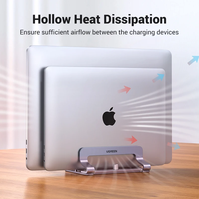 Ugreen вертикальный держатель для ноутбука macbook air pro - Фотография_4