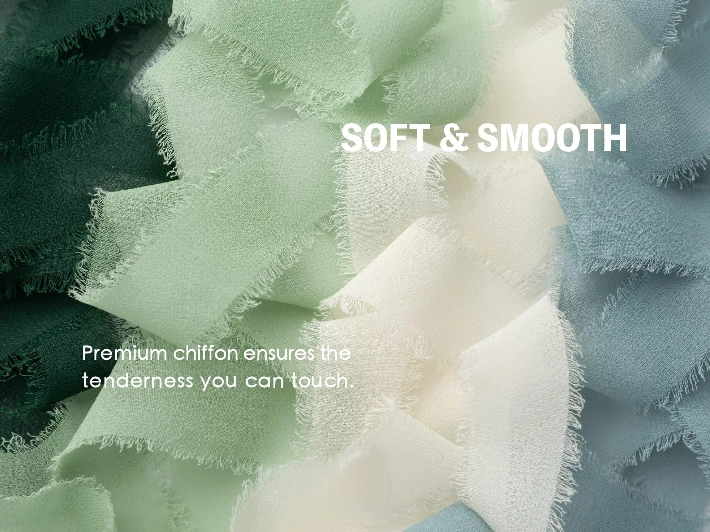 Потертая шелковая лента с краями - Фотография_4