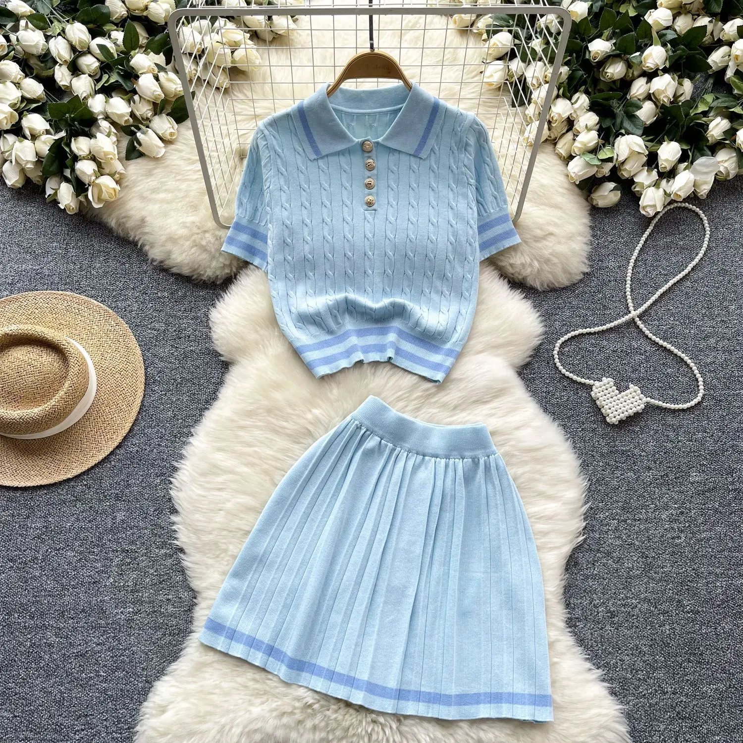 Комплект с юбкой женские комплекты - Фотография_3