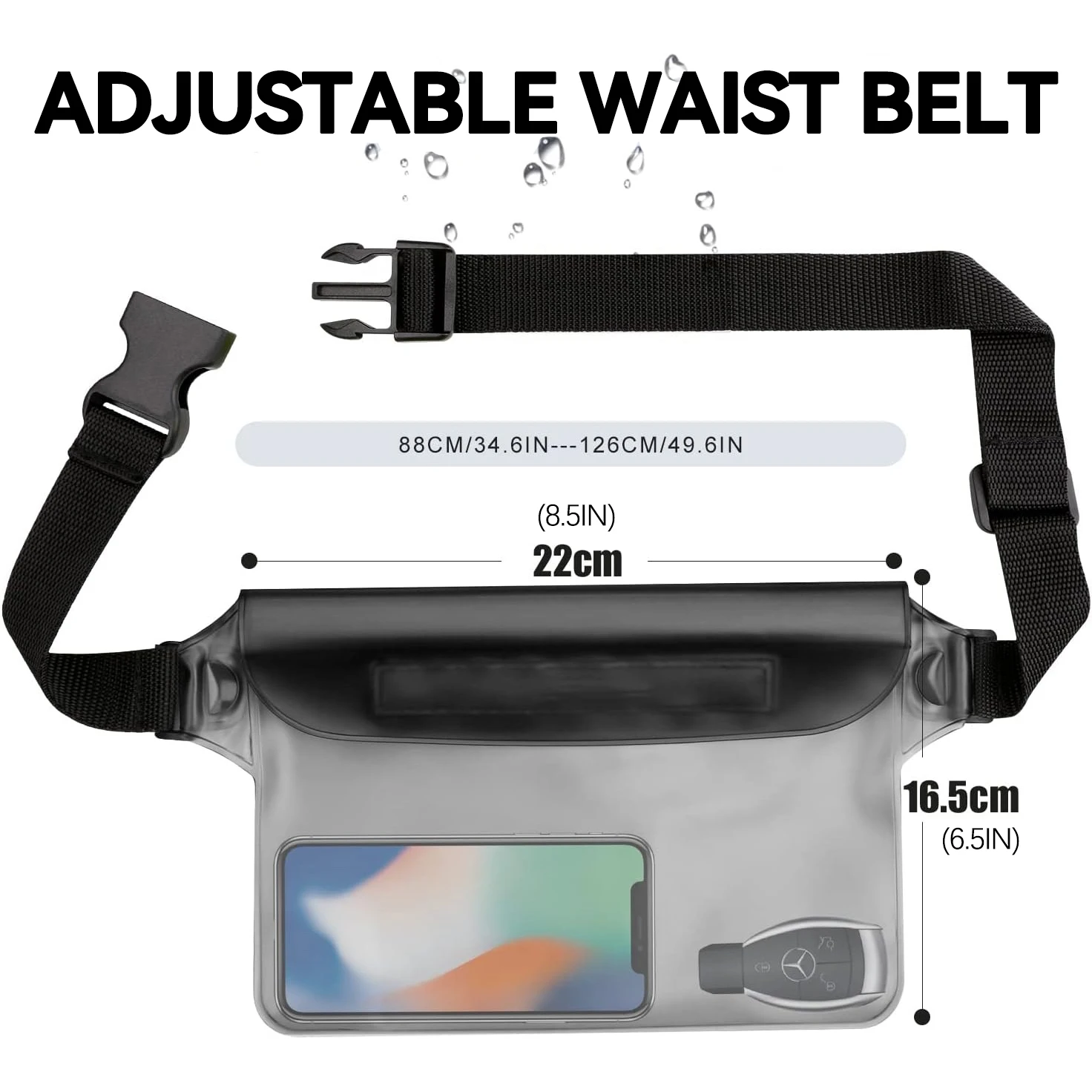 Водонепроницаемая поясная сумка - Фотография_2