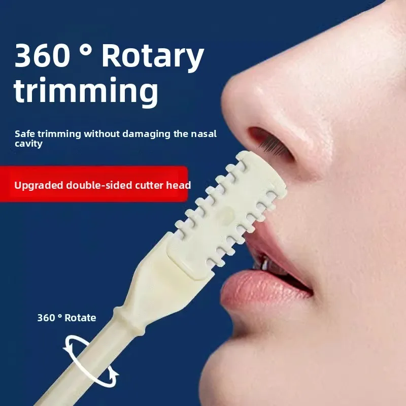 Триммер для волос в носу с двойной головкой