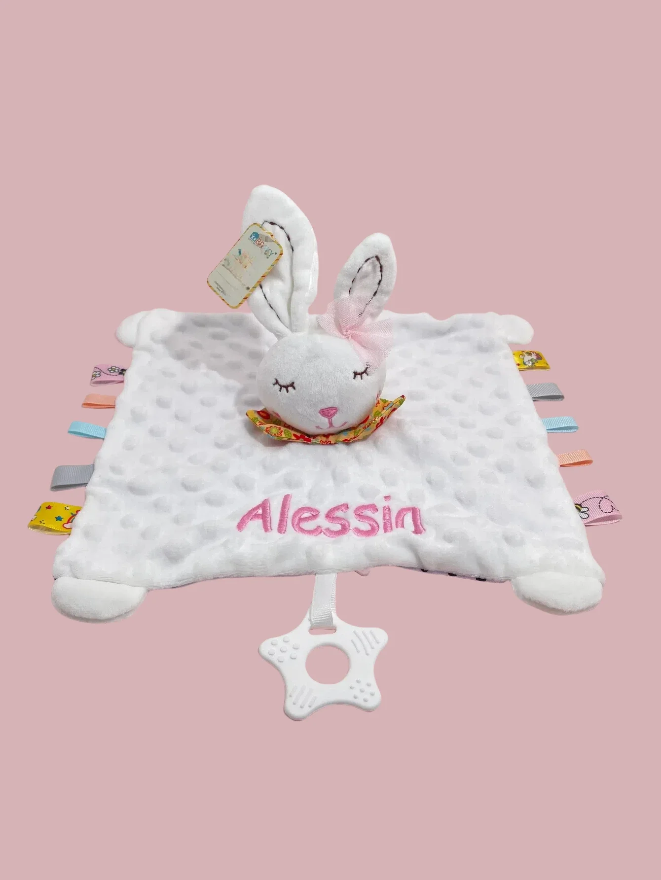 Персонализированное письмо с вышивкой для новорожденных