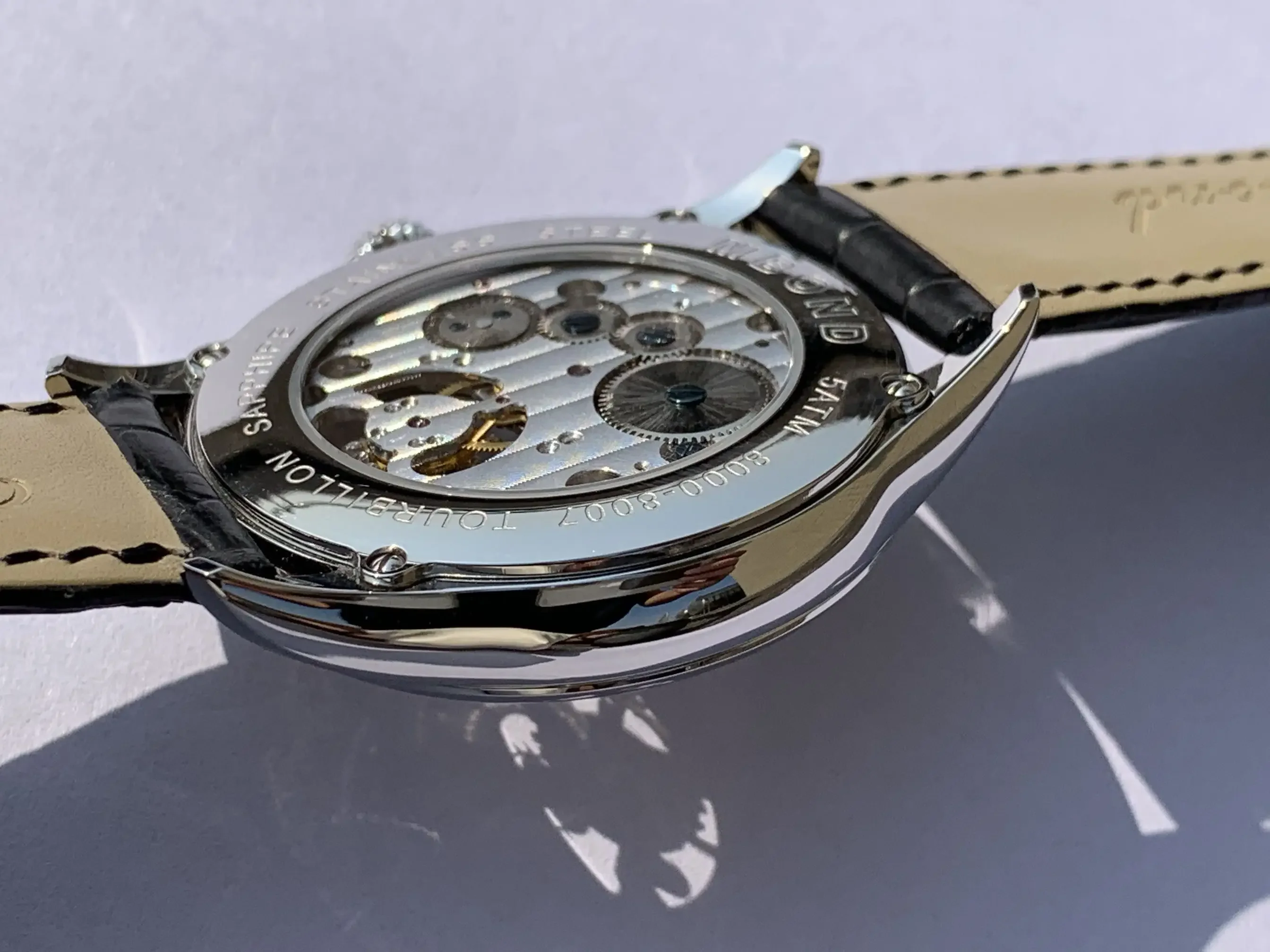 St8006 часы с турбийоном! американские - Фотография_5