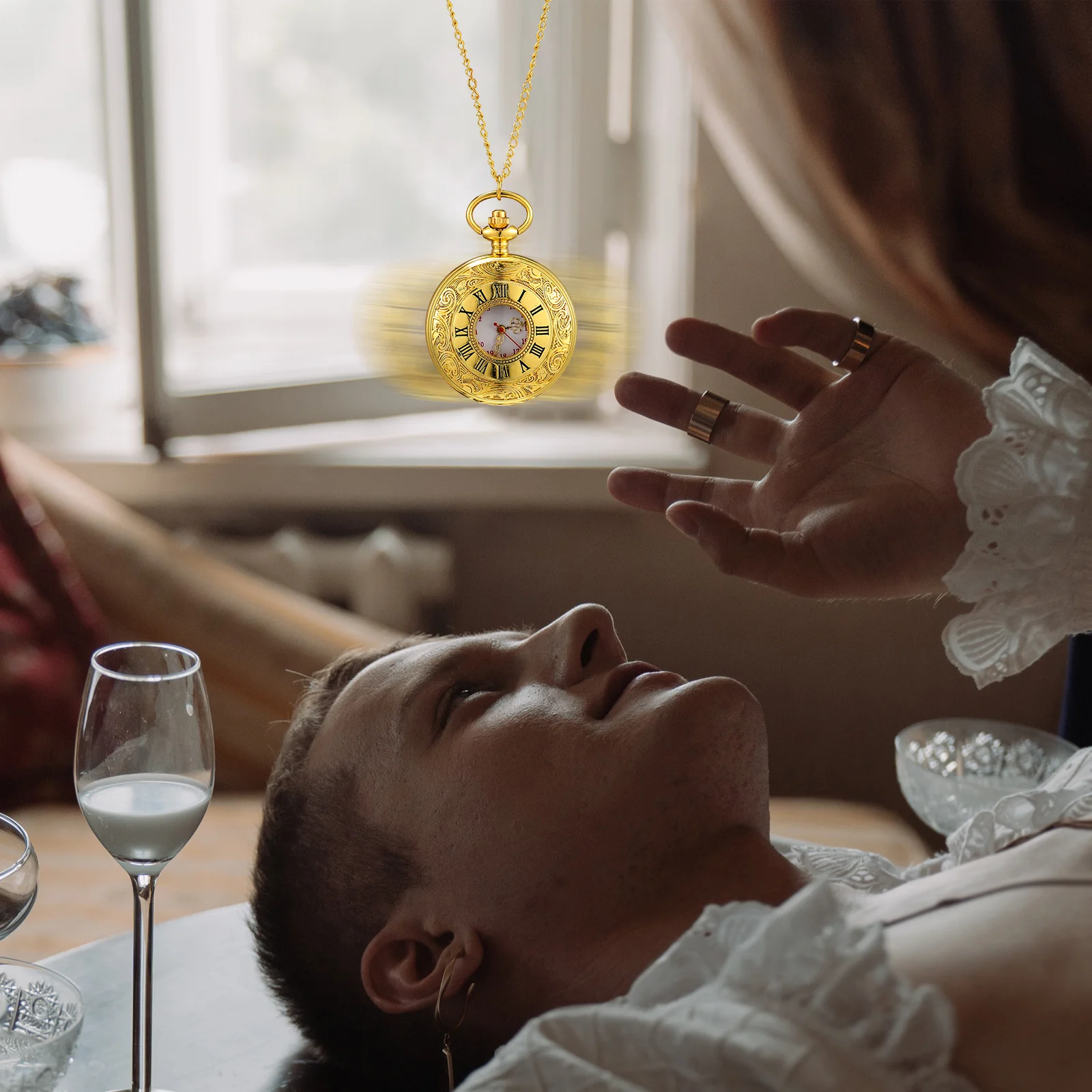 Карманные часы в стиле ретро - Фотография_3