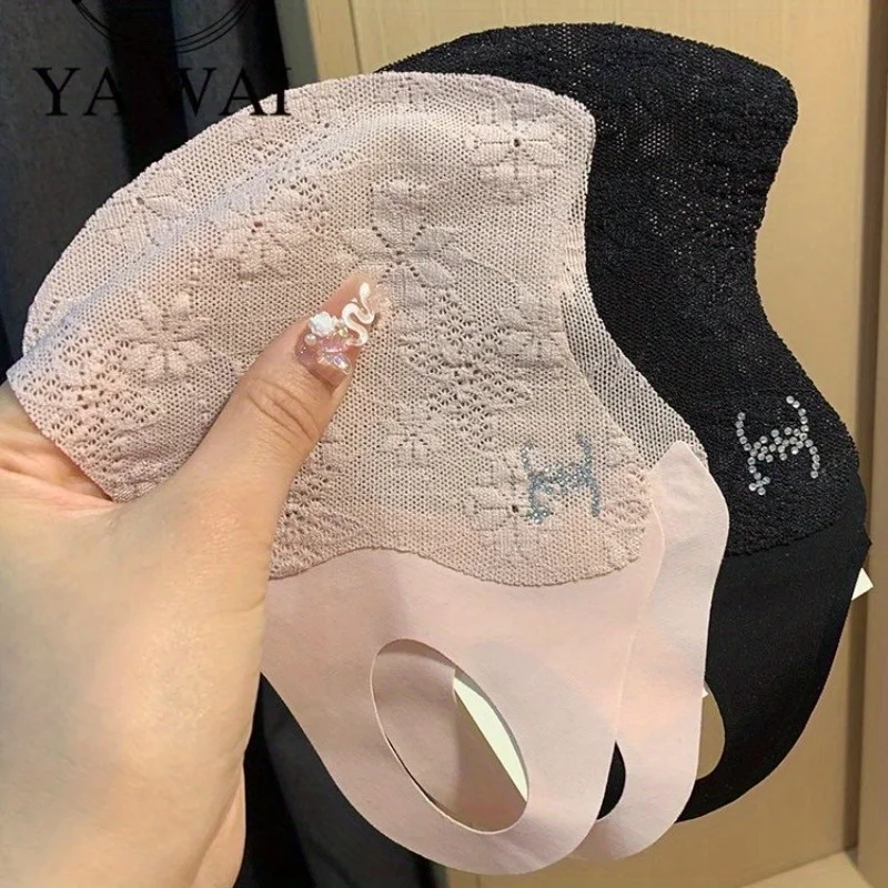 Модная кружевная солнцезащитная маска