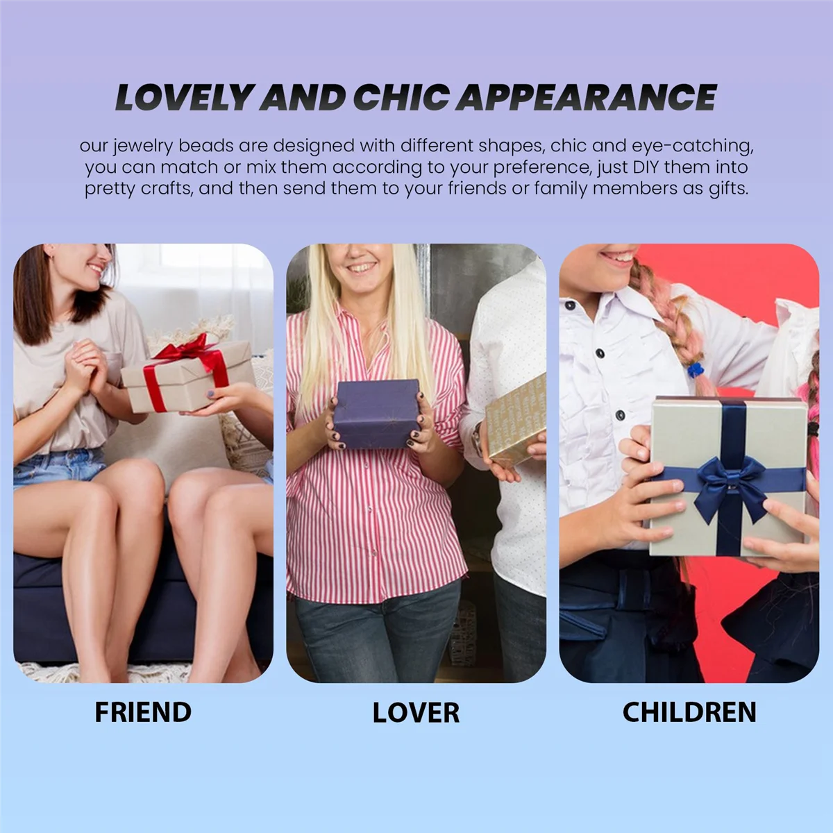 Набор бусин-разделителей для изготовления ювелирных изделий из браслета - Фотография_5