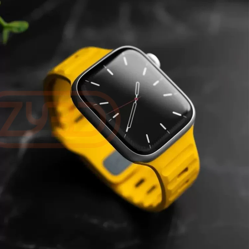 Спортивный ремешок для apple watch ultra 9 8 7 6 se 5