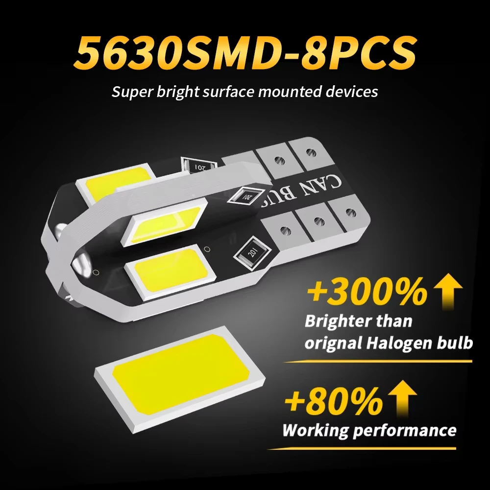 T10 car led light bulb w5w led - Фотография_2
