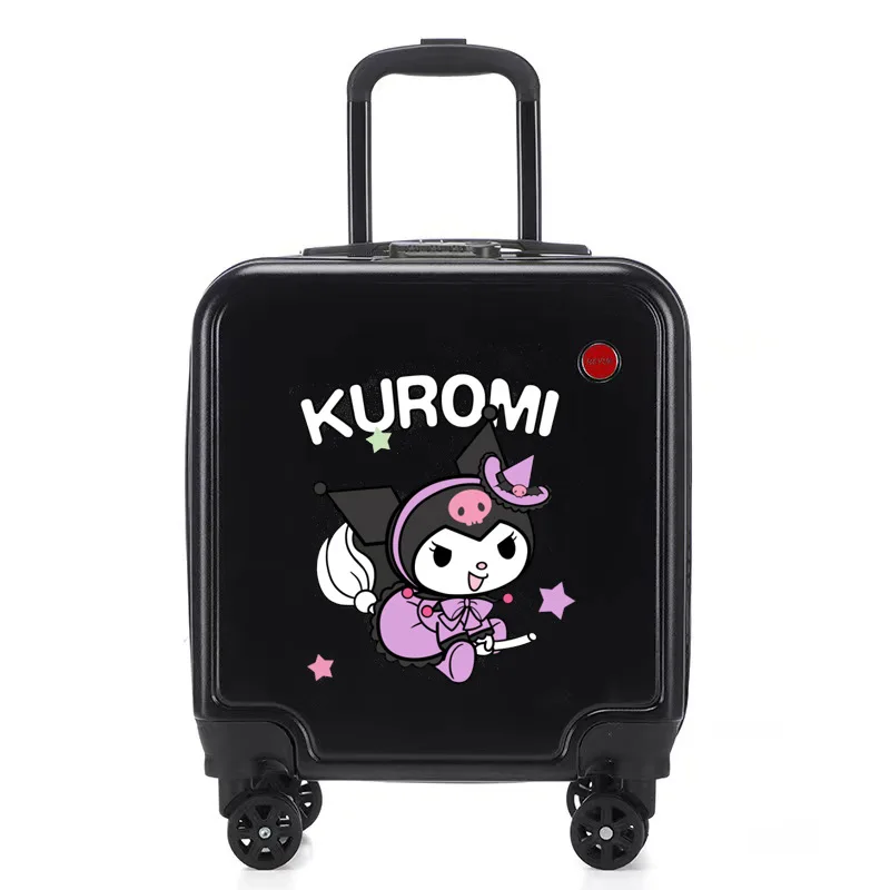 Чехол на колесиках sanrio kuromi с рисунком куроми - Фотография_6