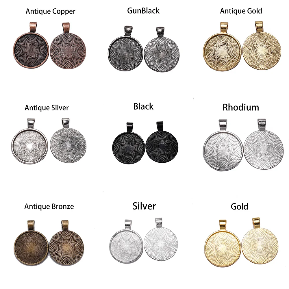 25 мм подвеска кабошон основа настройки - Фотография_2