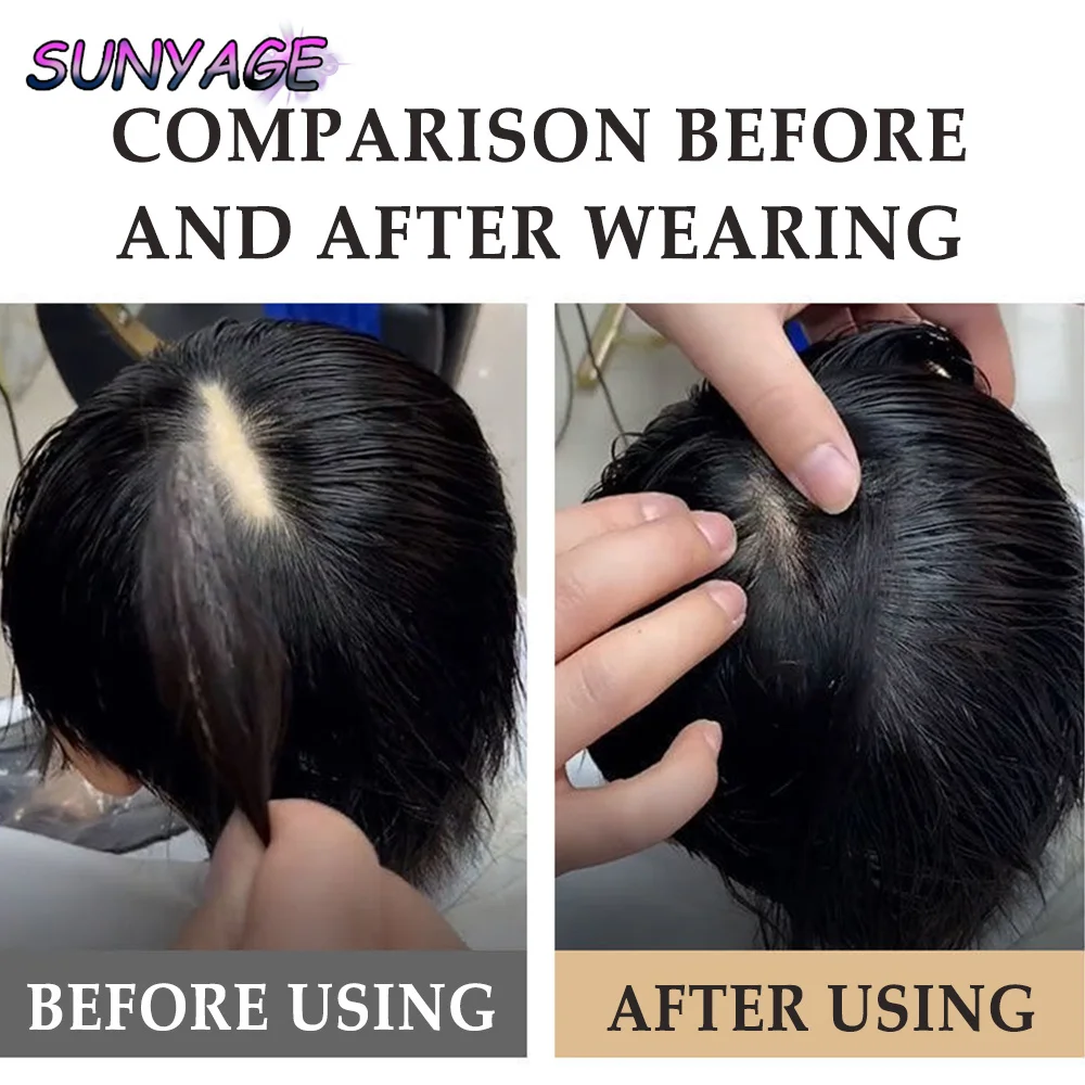 Sunyage кружевные накладки для волос - Фотография_4