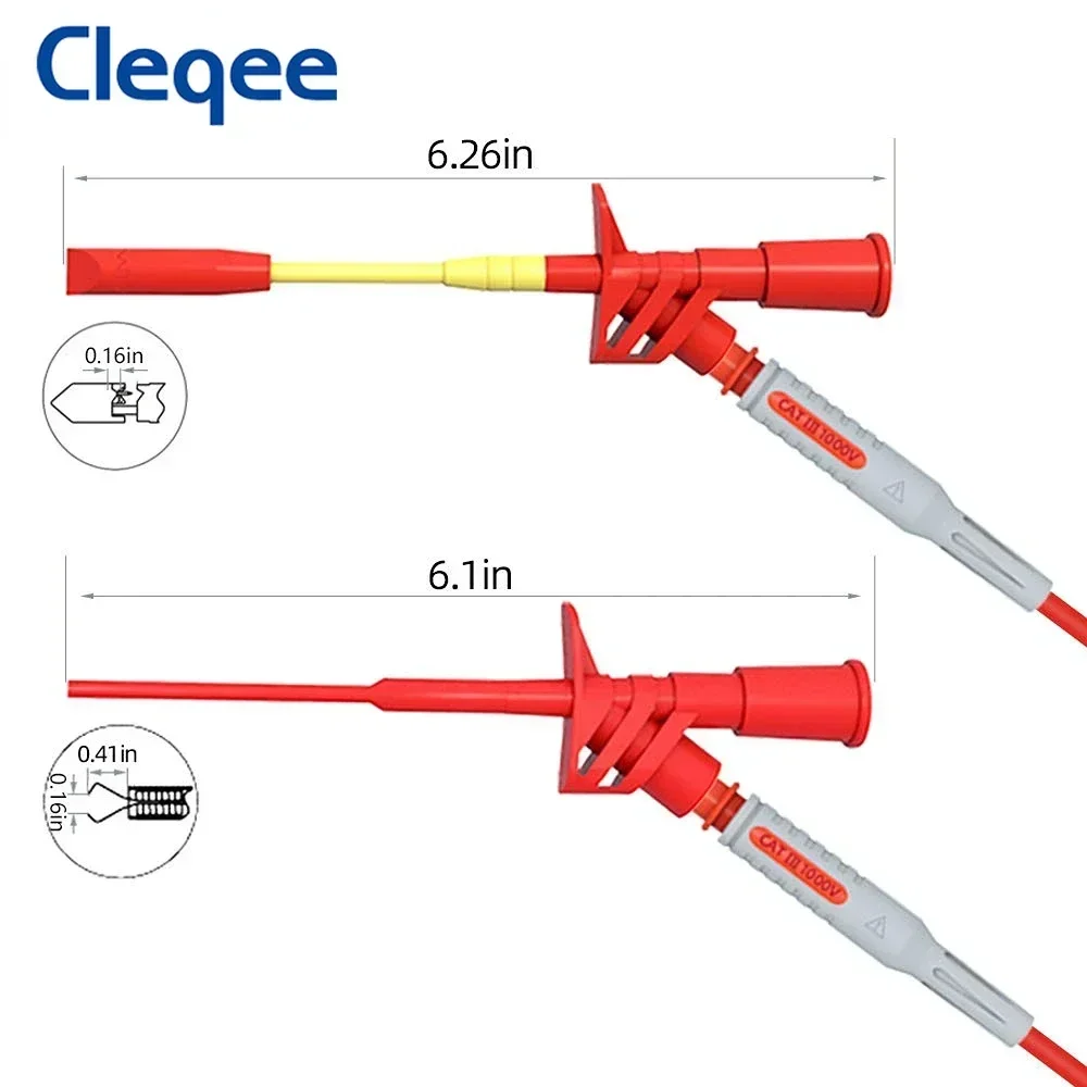 Комплект тестовых проводов для мультиметра серии cleqee p1300 - Фотография_4