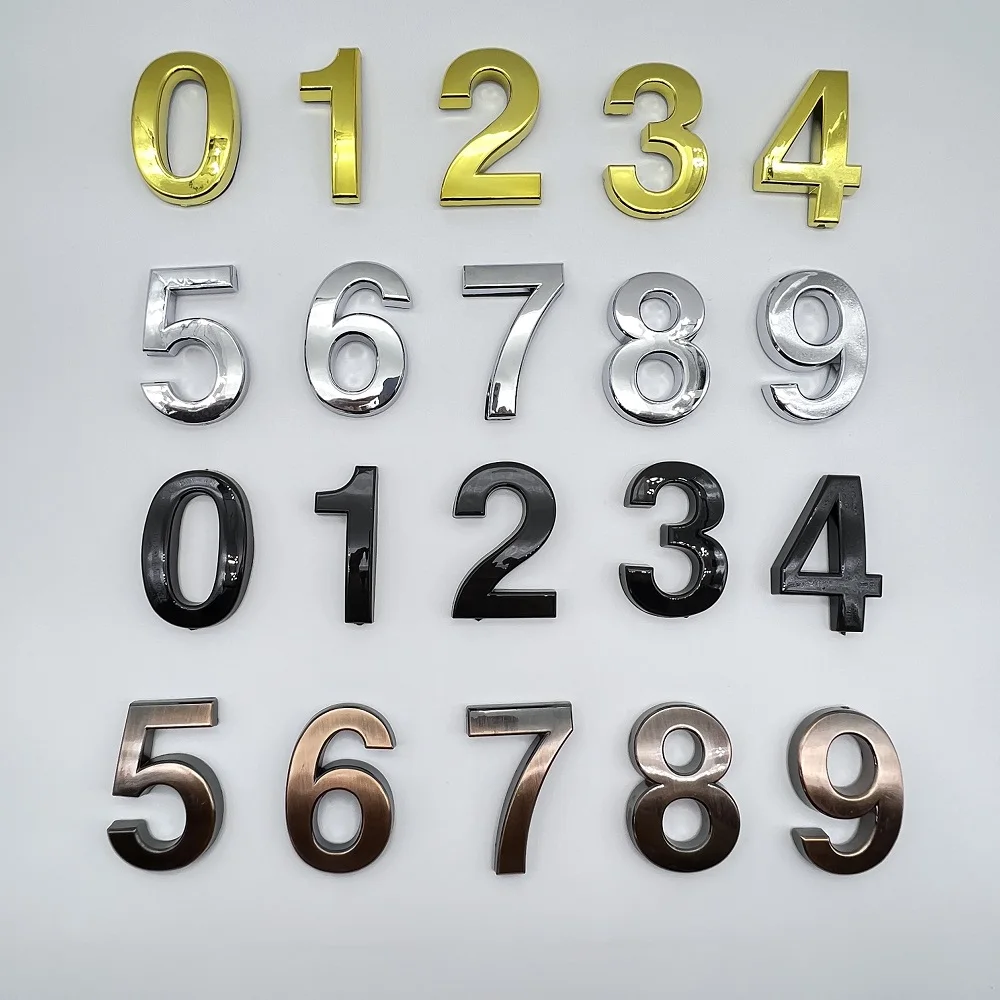 3,5-10 см 3d номера дома - Фотография_4