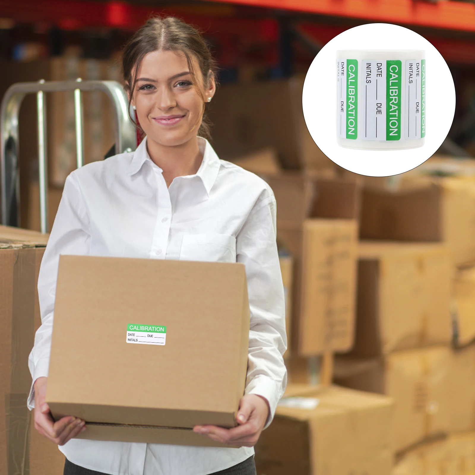 Зеленые калибровочные этикетки - Фотография_4