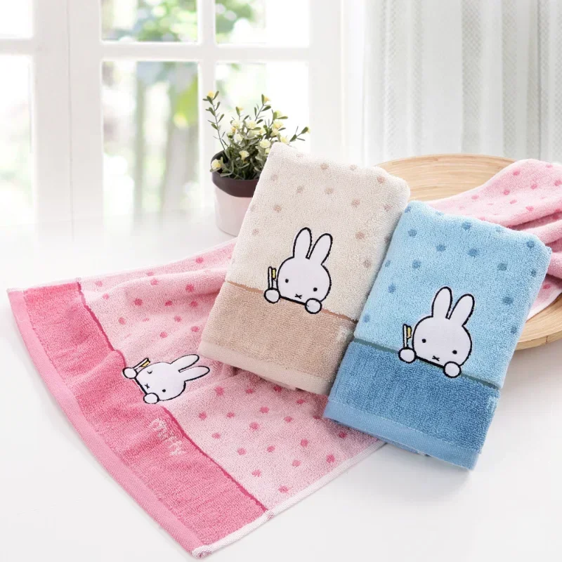 Новинка, милое полотенце miffy из 100% хлопка - Фотография_2