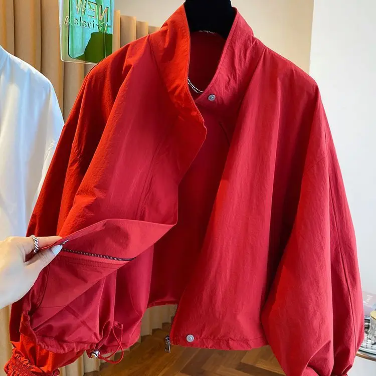 Новая красная повседневная куртка - Фотография_2