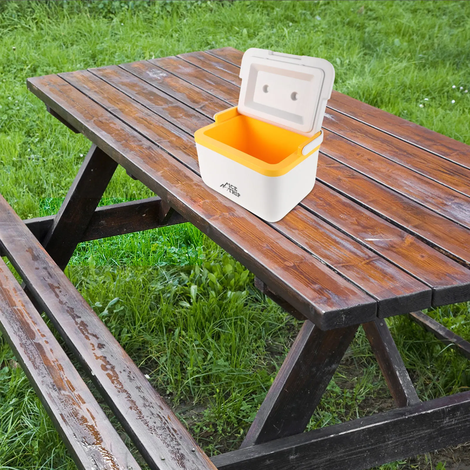 Изолированный холодильник для кемпинга на открытом воздухе - Фотография_6