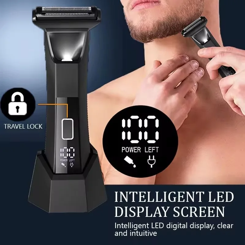 2-в-1 электрический триммер для волос на теле - Фотография_4