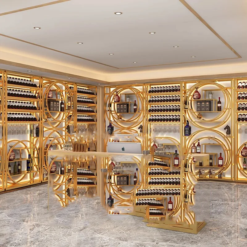 Роскошная полка, барный шкаф, винная - Фотография_4