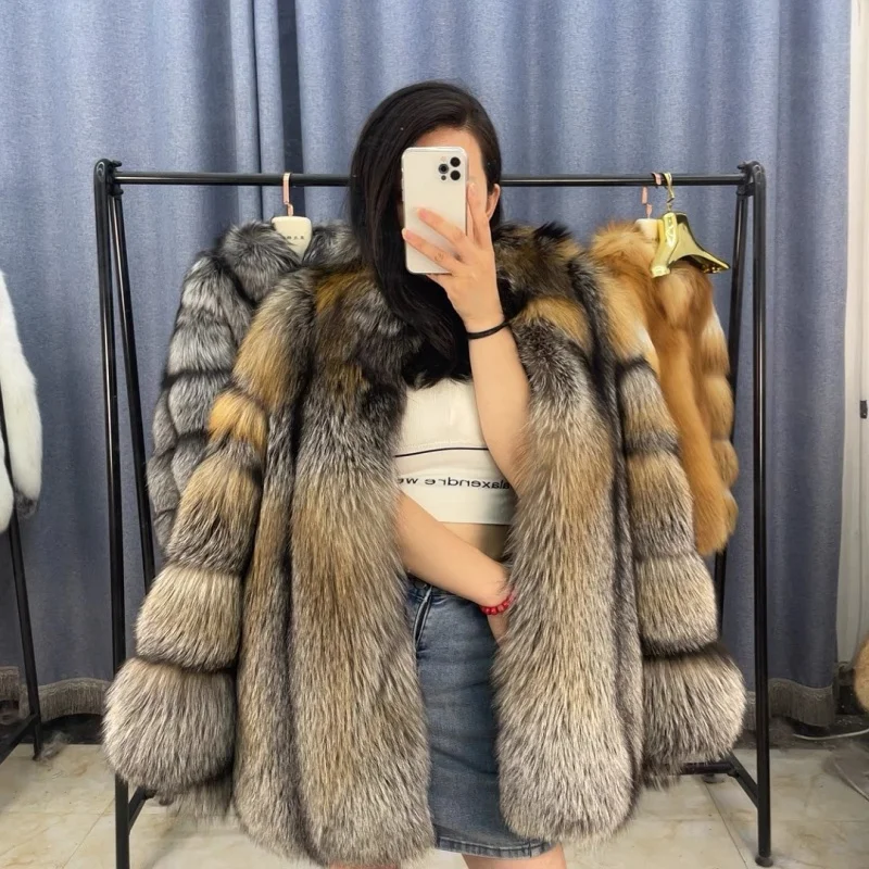 Женская шуба из натурального финляндии - Фотография_3