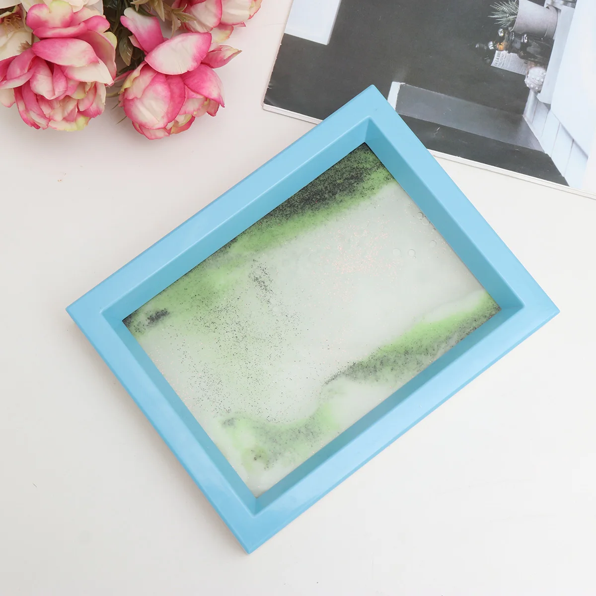 3d картина с зыбучим песком