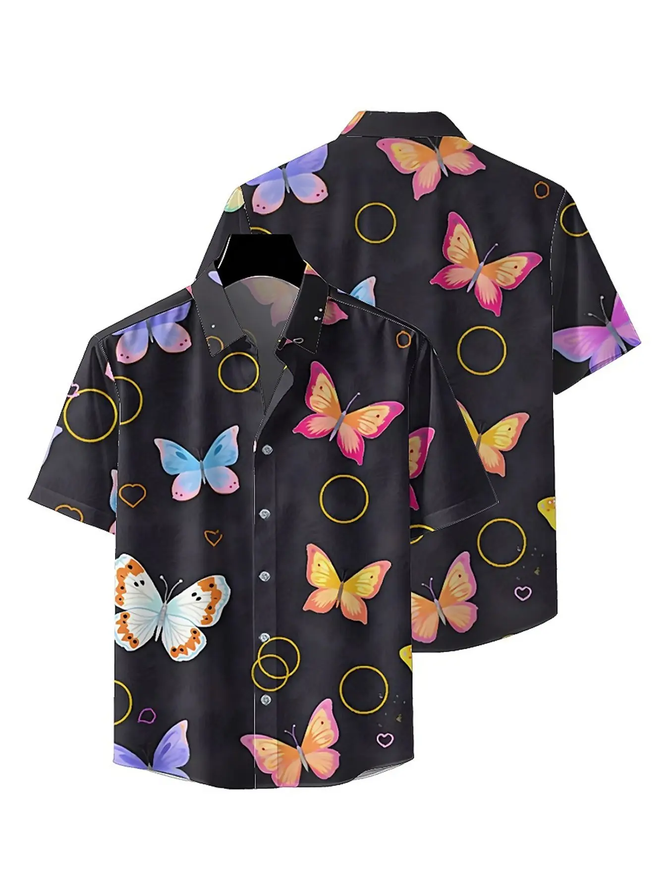 Мужские гавайские рубашки больших размеров - Фотография_5