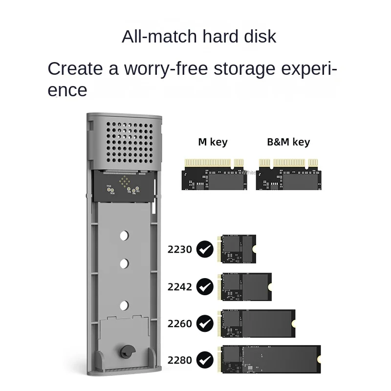 Ssd nvme m.2 поддержка двух отсеков m - Фотография_2