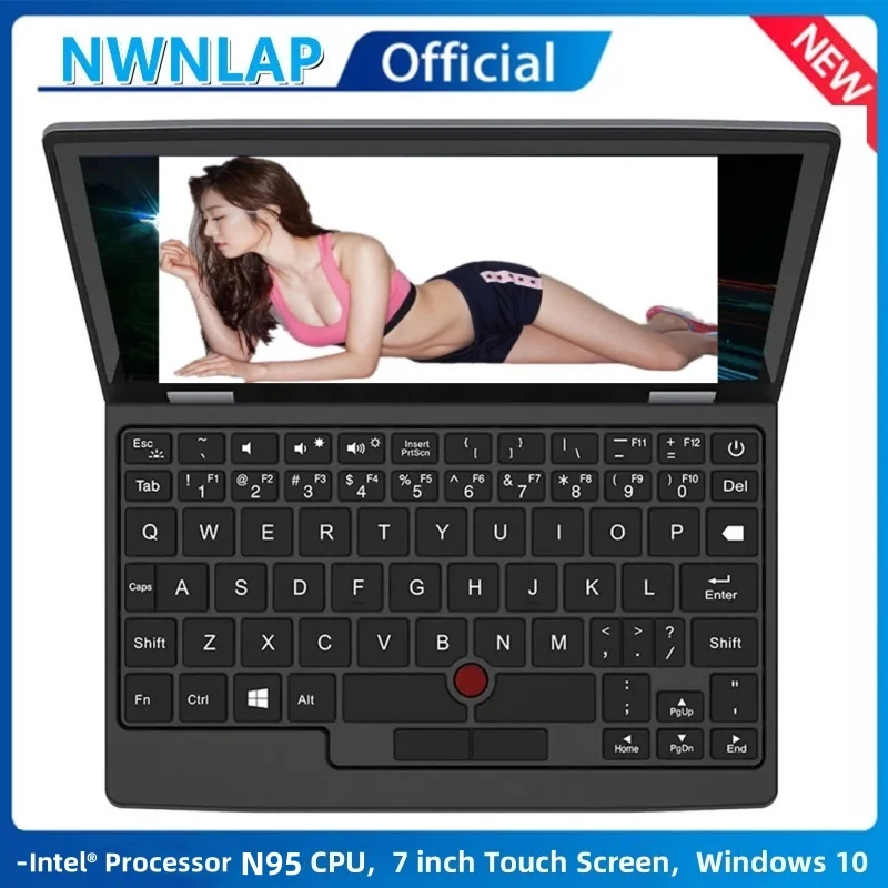 7-дюймовый мини-ноутбук intel processador n95