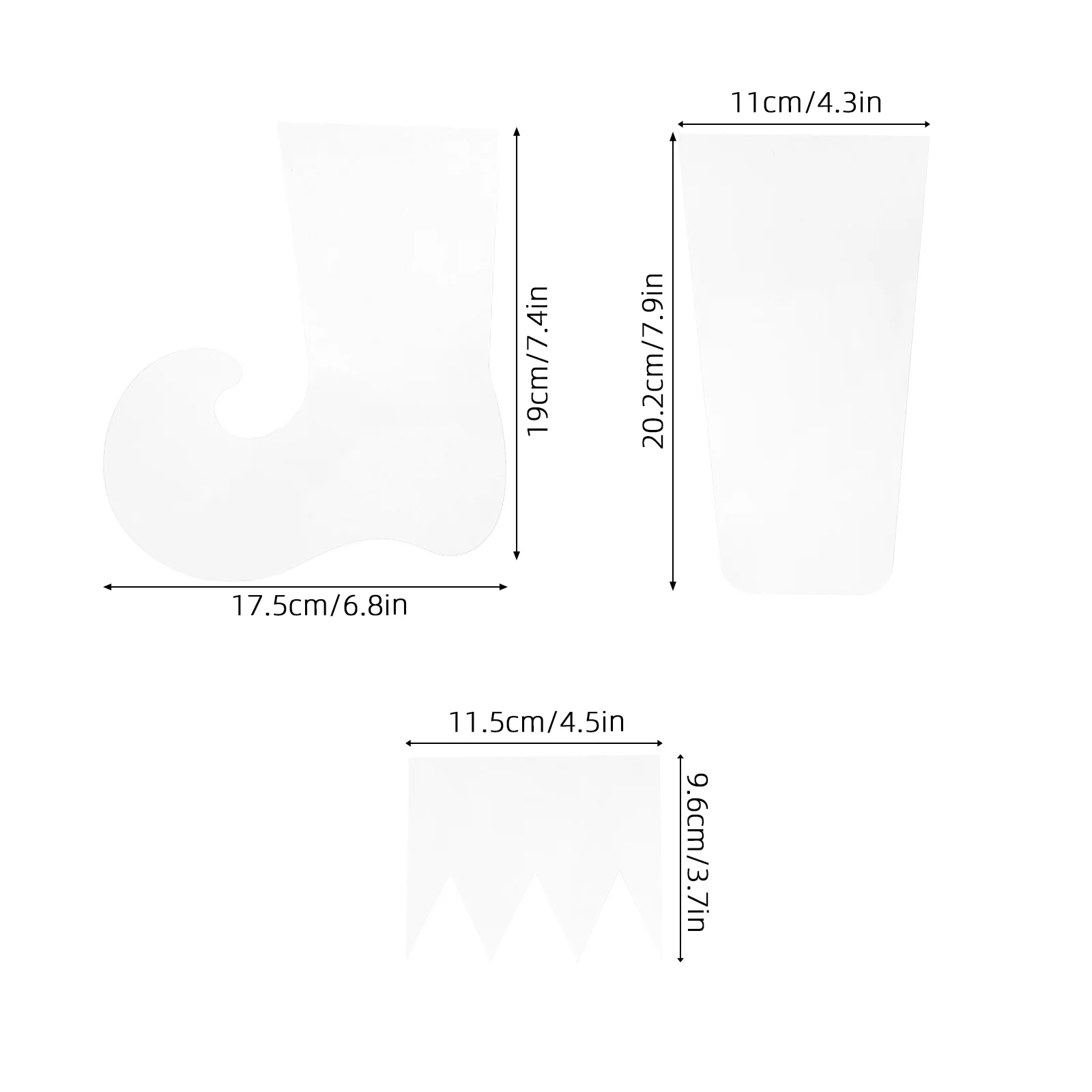 Набор шаблонов для рождественских чулок - Фотография_2