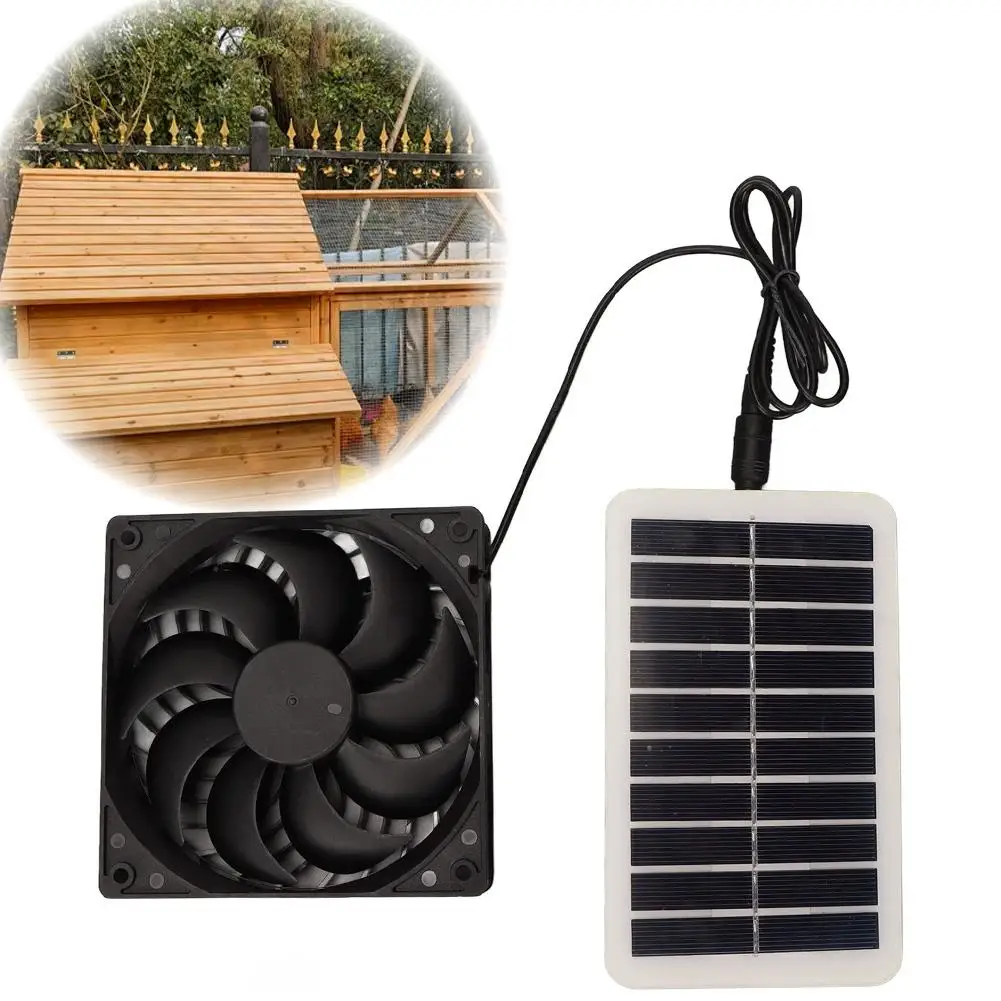 Солнечный вытяжной вентилятор - Фотография_3