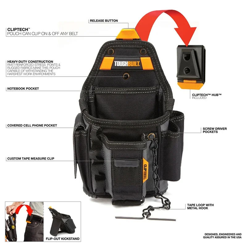 Toughbuilt tb-ct-34 чехол для электрика - Фотография_2