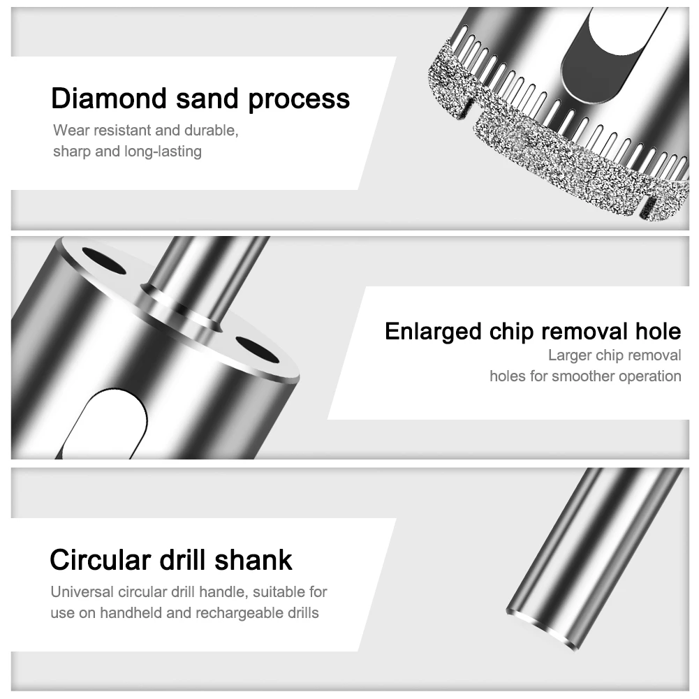 60-200 мм большой размер алмазный пробойник из твердой стали - Фотография_5