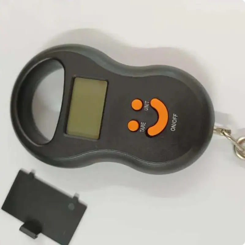 Г черные электронные подвесные весы жк-цифровые весы с подсветкой - Фотография_3