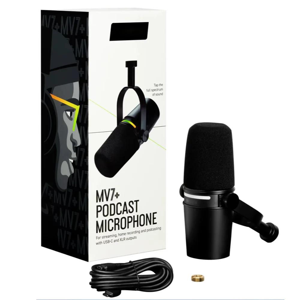 Динамический микрофон mv7+ mv7